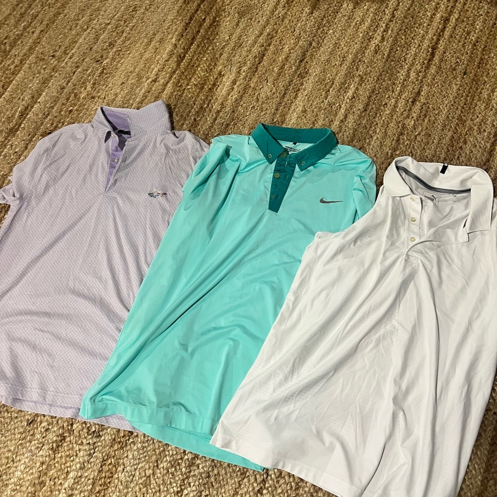 Lacoste, Nike, and Polo Ralph Lauren Shirts - Multicolor